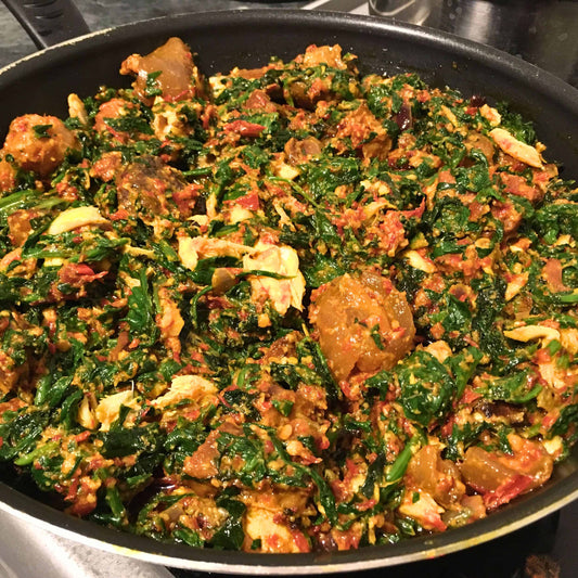 Efo Riro (Spinach Stew)