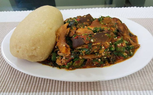 Naija Assorted Meat Okro