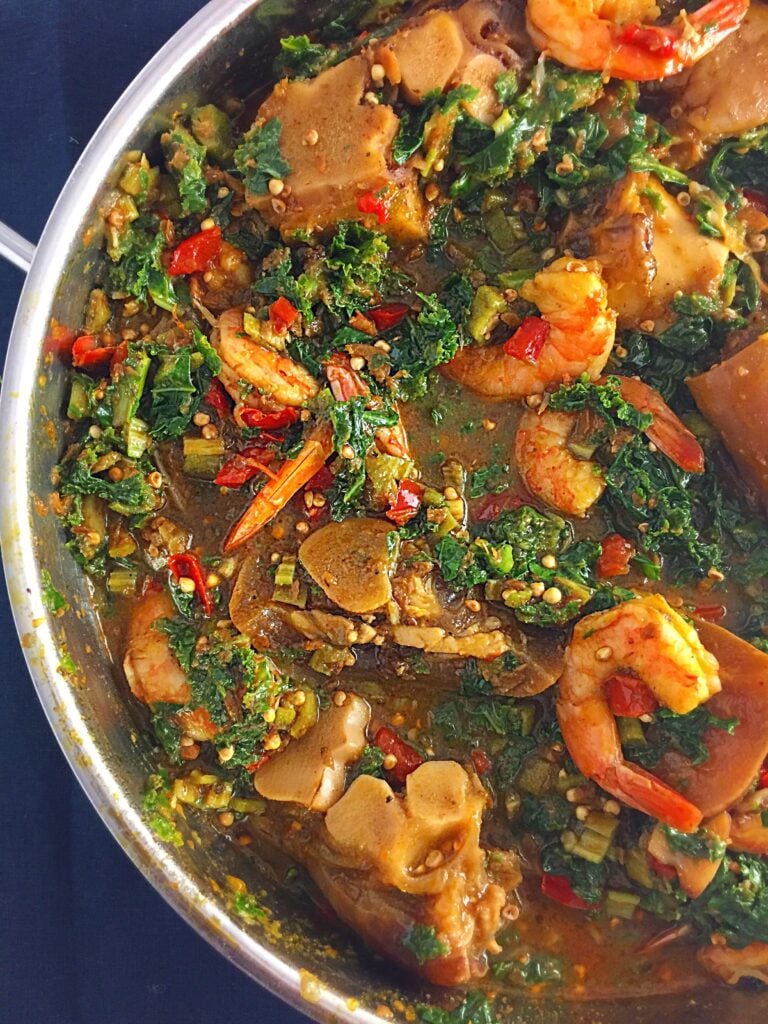 Naija Seafood Okro