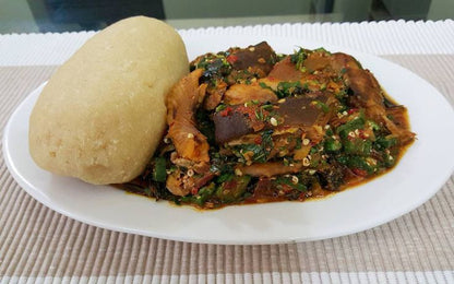 Naija Assorted Meat Okro