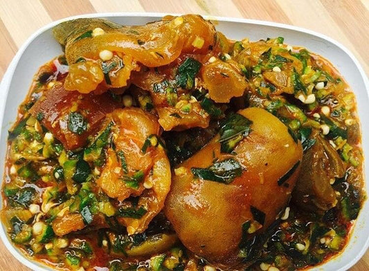 Naija Assorted Meat Okro